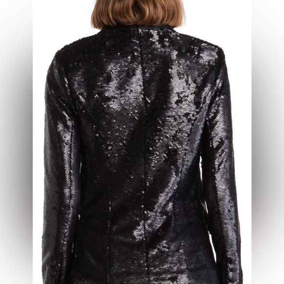 L Agence Sequin Kenzie Blazer size 8 - Picture 6 of 7